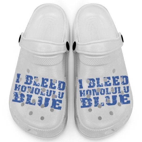 I Bleed Honolulu Blue Detroit Clogs