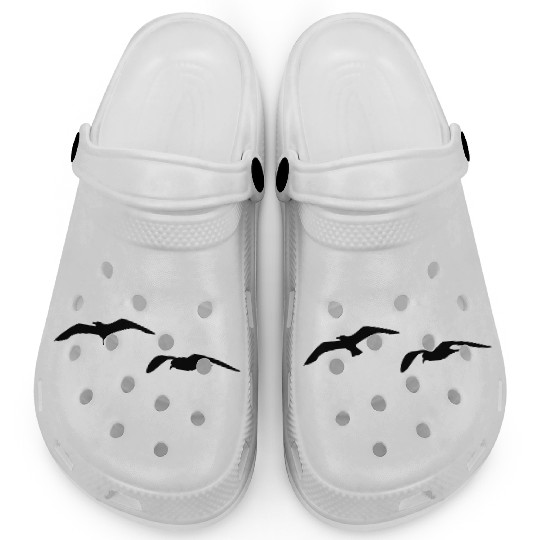 sea gull seagull harbour bird beach sailing ocean Clogs