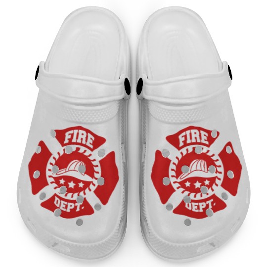 Fire Brigade logo symbol design Clogs