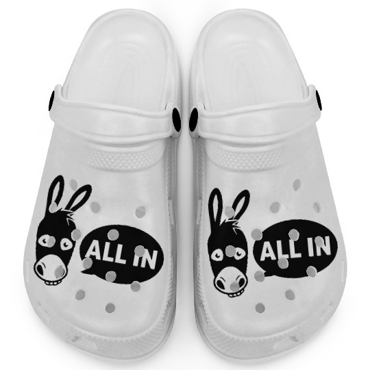 Poker donkey - all in Clogs