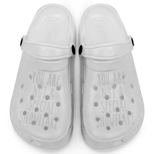 You Are Not a Special Snowflake Clogs
