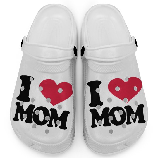 I Love Mom Clogs