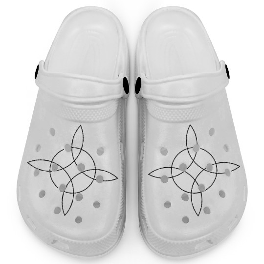 Witch`s Knot, Power of 4 elements - witchcraft Clogs