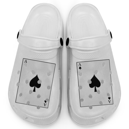 Ace of Spades Clogs