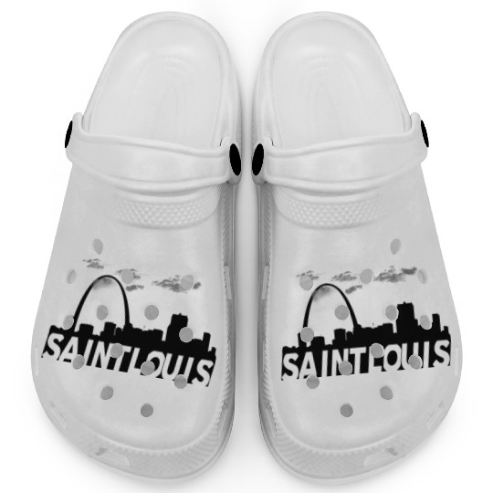 Saint St Louis Missouri Skyline Clogs