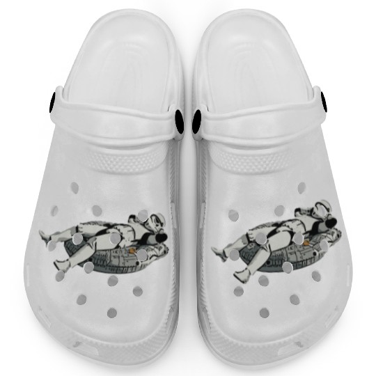 Star Wars stormtrooper relaxing Clogs