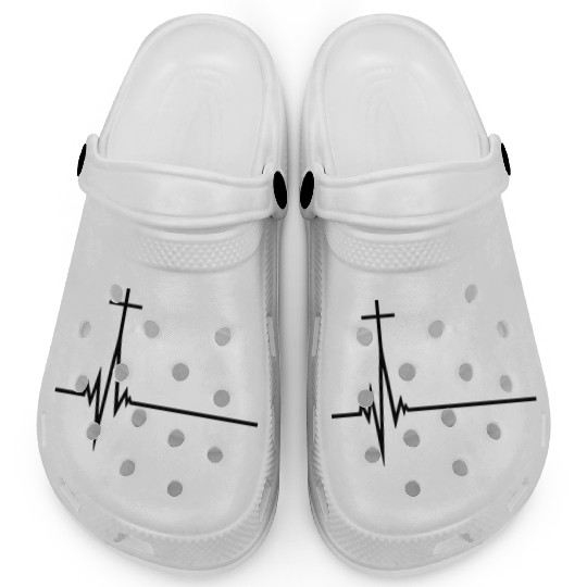 Pulse frequency life pulse beat heart beat jesus c Clogs