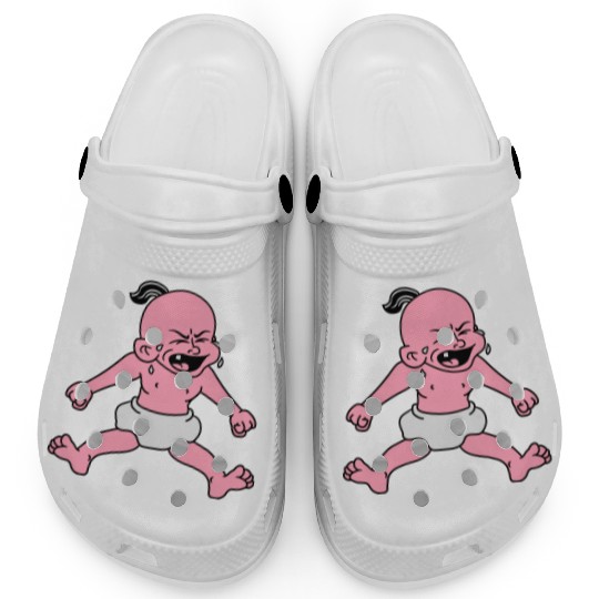 angry cry crying angry roar flaming nerves loud wh Clogs