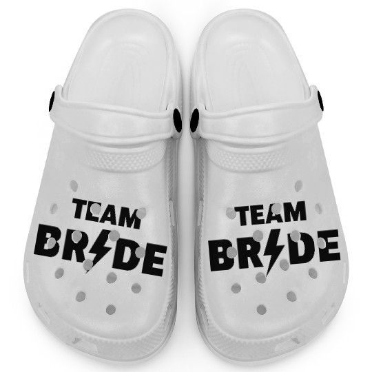 Team Bride Rocks (Hen Night / Bachelorette Party) Clogs