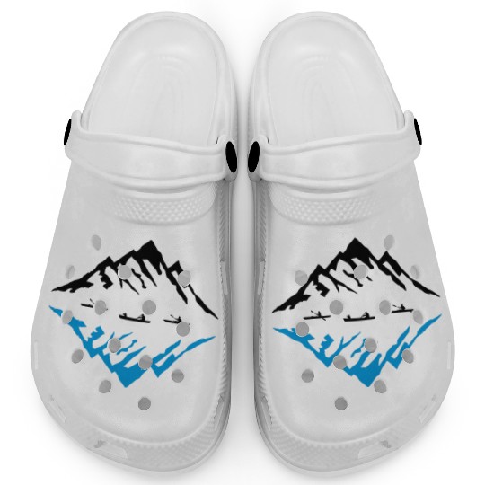 Canoe & Mountains, Reflection Clogs