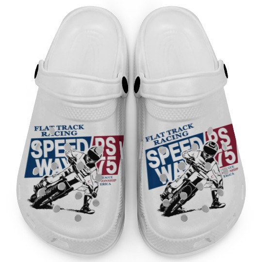 Flat Track Rider - Speedway Racing Clogs