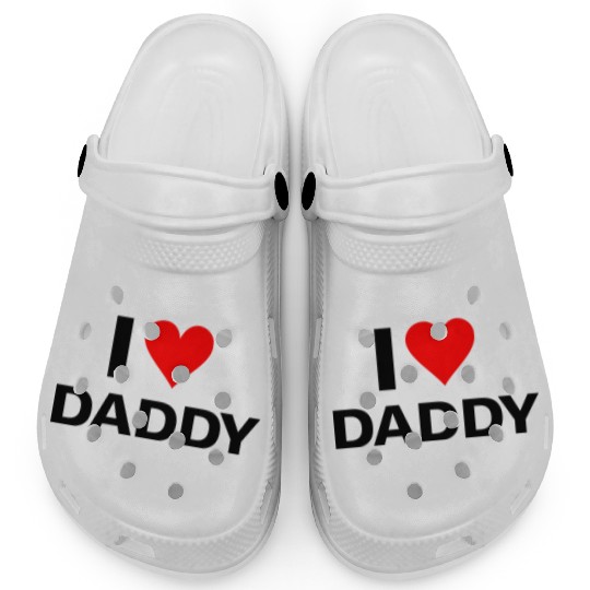 I Love Daddy Clogs