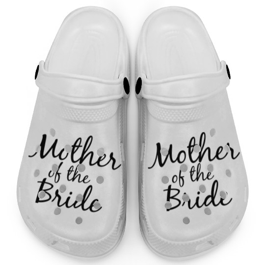 Mother of the Bride Cursive Clogs