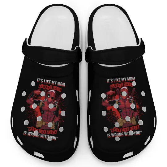Deadpool Clogs, Cute Deadpool Clogs, Marvel Clogs