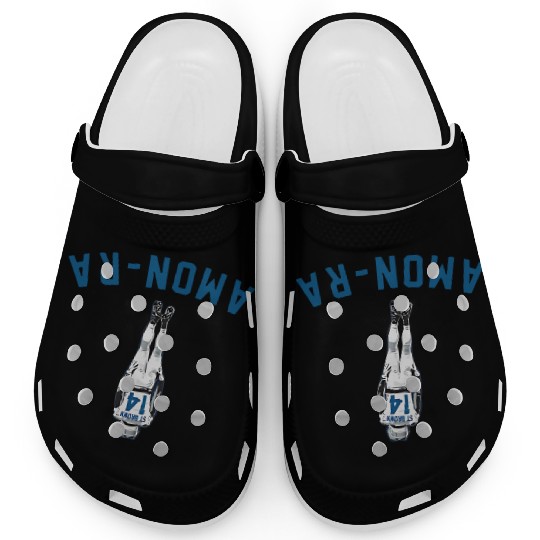 Amon-Ra St Brown Headstand Clogs Lions Football Clogs American Football Apparel Player Game Day Unisex Clogs football Fan Gift Detroit Lions Clogs
