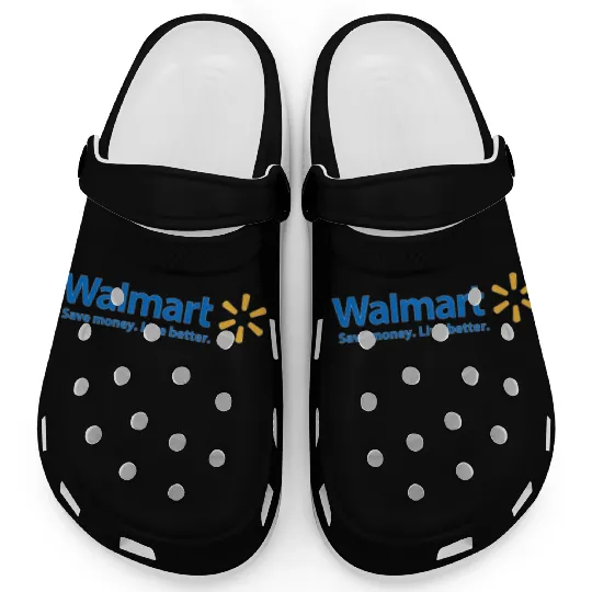 Walmart Logo Clogs
