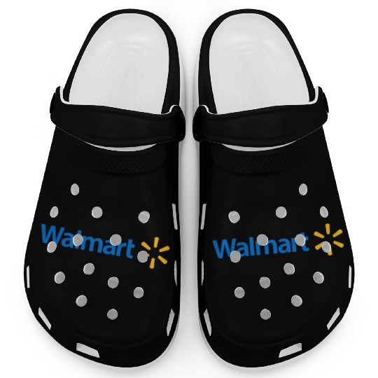 Walmart Logo Funny Classic Clogs