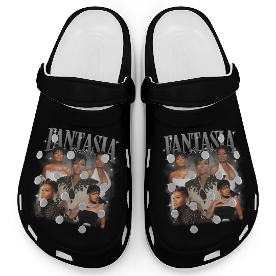 Fantasia Barrino Vintage Clogs, Concert Clogs, Fantasia Barrino Clogs, Fantasia Barrino 2025 Tour Clogs, Fantasia Barrino Bootleg Clogs