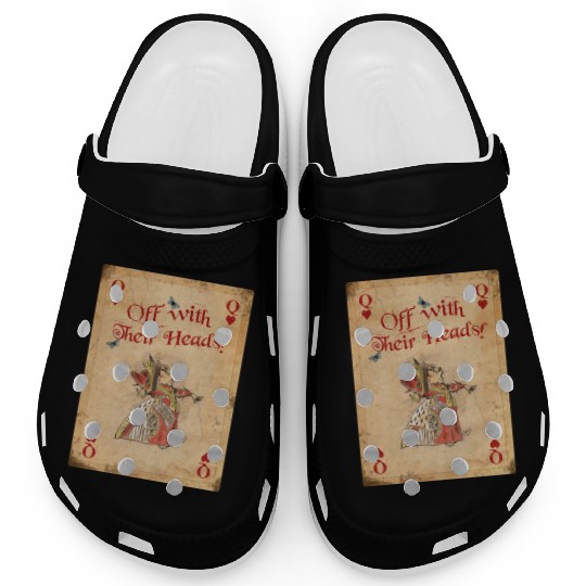 Alice in Wonderland The Queen of Hearts Clogs