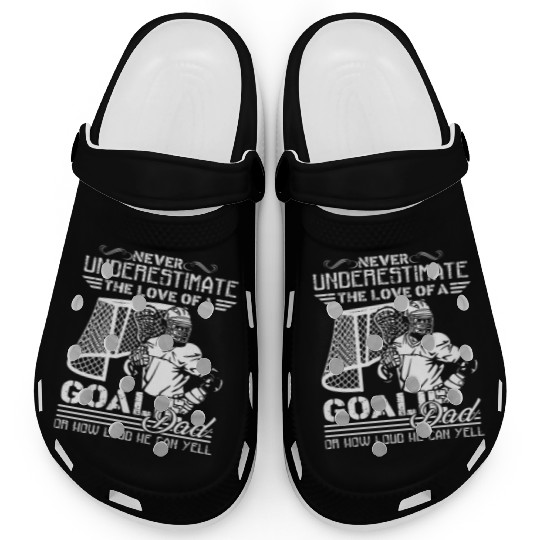 Lacrosse Goalie Dad Clogs