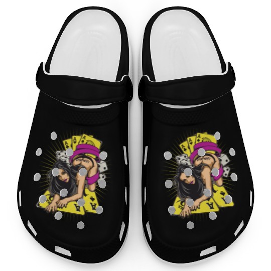 Sexy-girl-cards-aces-poker-game-cartoon Clogs