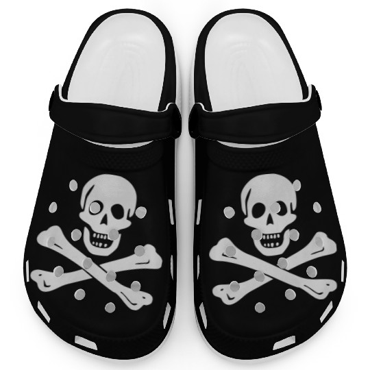 Skull and Crossbones Clogs