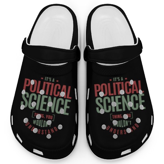 Political Science Thing Clogs
