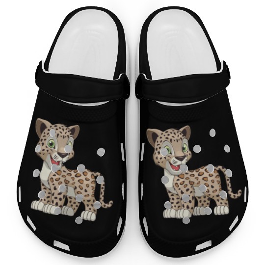 jaguar-cub-animal-wildlife Clogs