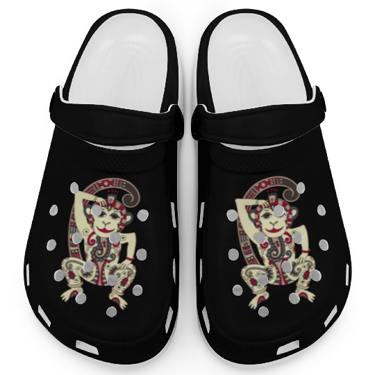 Aztec Monkey Clogs