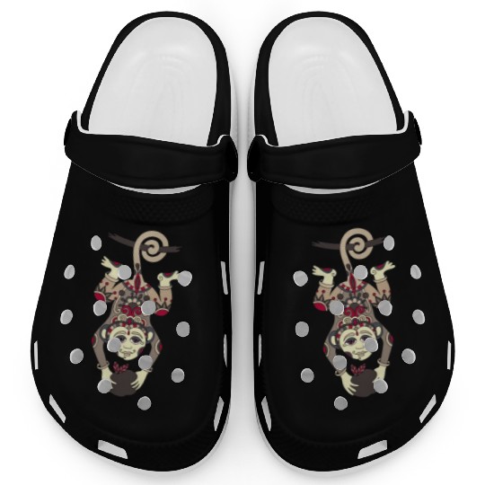 Aztec Monkey Clogs