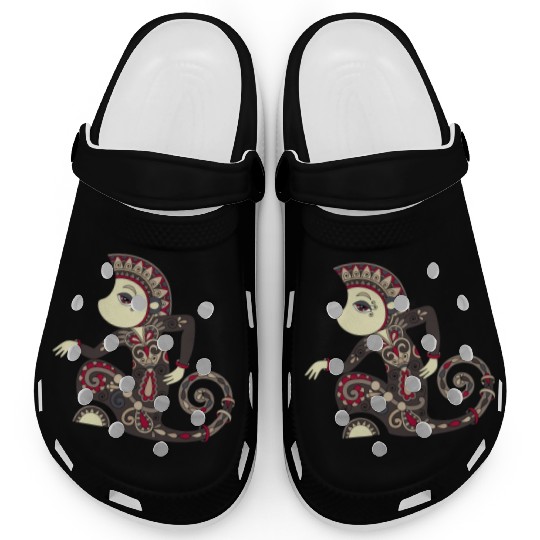 Aztec Monkey Clogs
