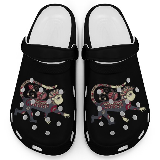 Aztec Monkey Clogs