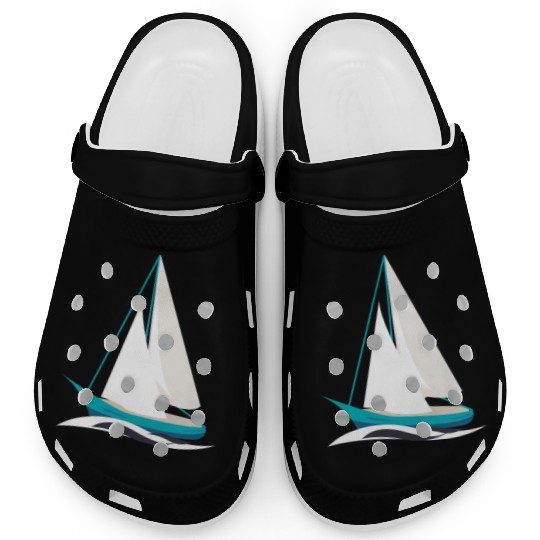 sailing boat Clogs
