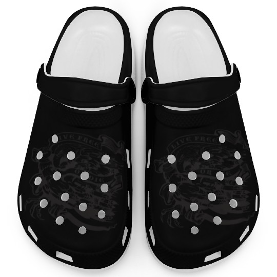 Live Free or Die Clogs