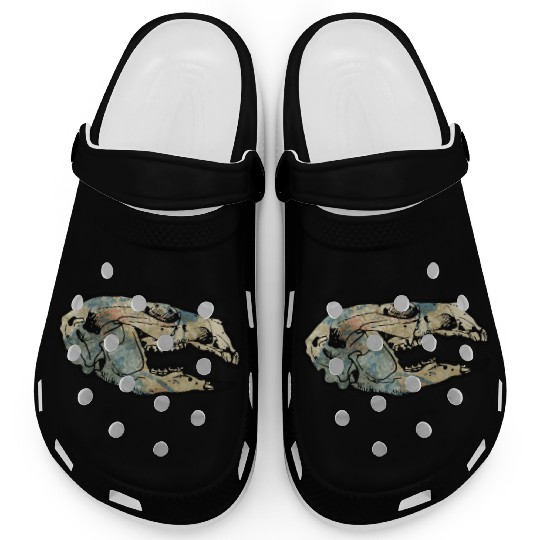 donkey skull Clogs