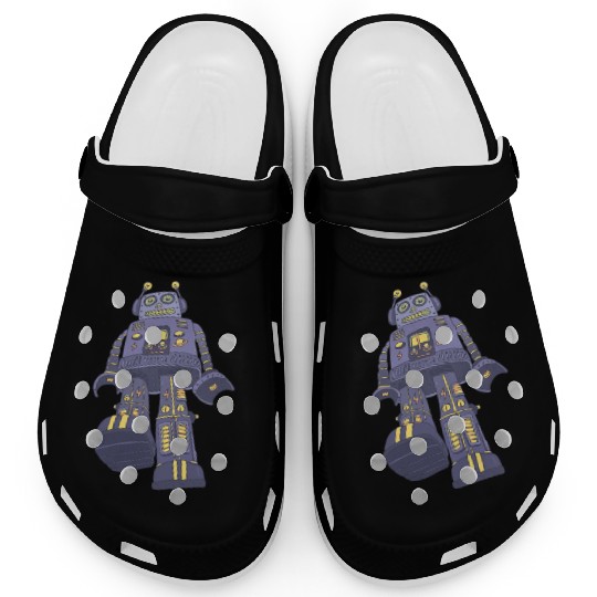 43 robot 49 png vectorstock 4842445 Clogs