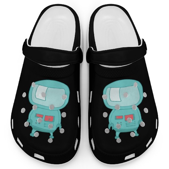 37 robot 43 png vectorstock 4842445 Clogs