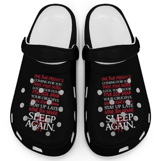 Nightmare on elm street - 1, 2 Freddy's Coming F Clogs