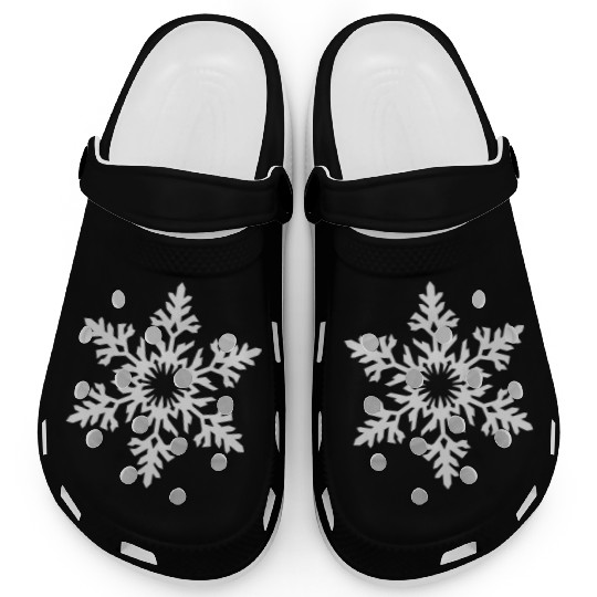 Snowflake 2 freexmas17mnr Clogs