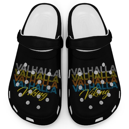 Valhalla Viking Vikings Clogs
