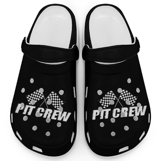 Pit Crew Racing Team Sports Racers Track Pit Stops Clogs