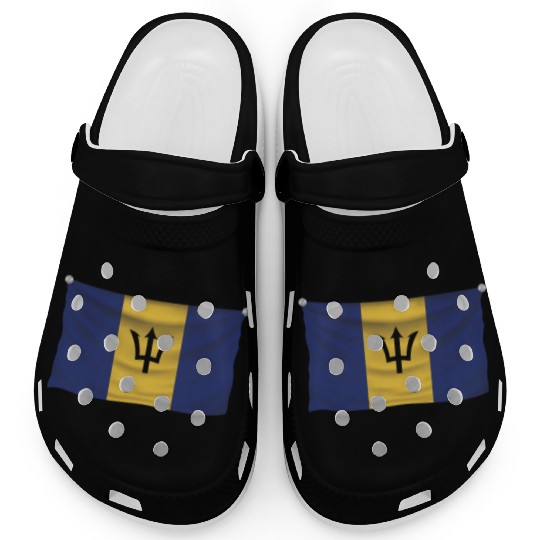flag barbados Clogs