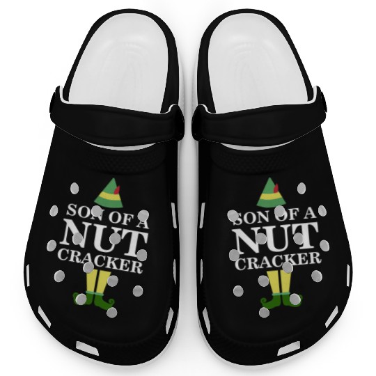 Funny Son of A Nutcracker Christmas Movie Quote Clogs