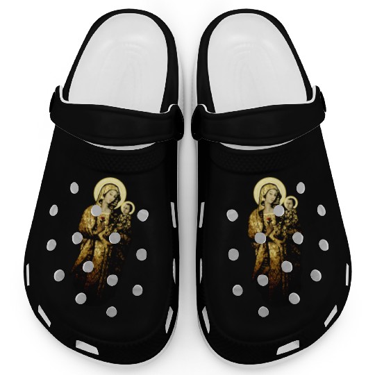 Our Virgin Mother (and Son) Clogs