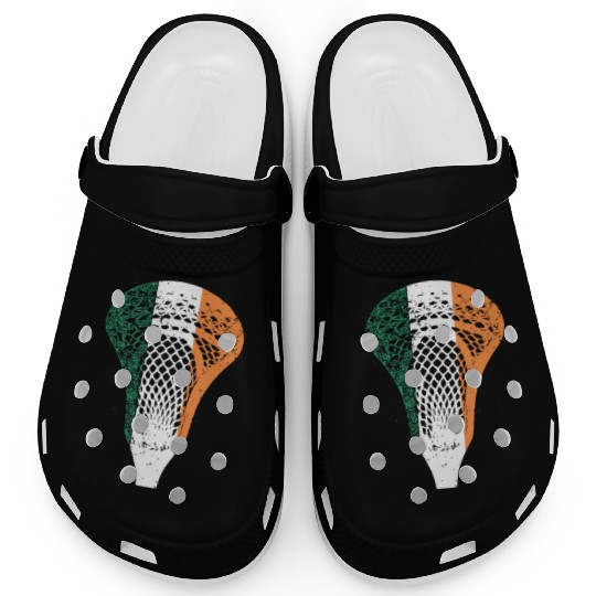 Irish Lacrosse Premium Ireland Flag Lax Sister T S Clogs