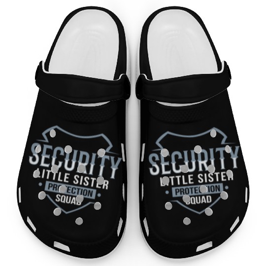 Little Sister Security Protection Big Brother Clogs