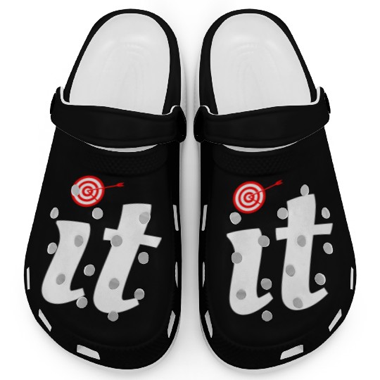 Bullseye Target Archery Shooting Dart Gift Clogs