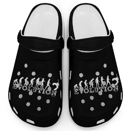 Evolution Guitar Band Electric Bass Rock Acoustic Clogs