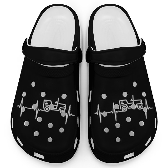 Heart Beat Jeep Clogs