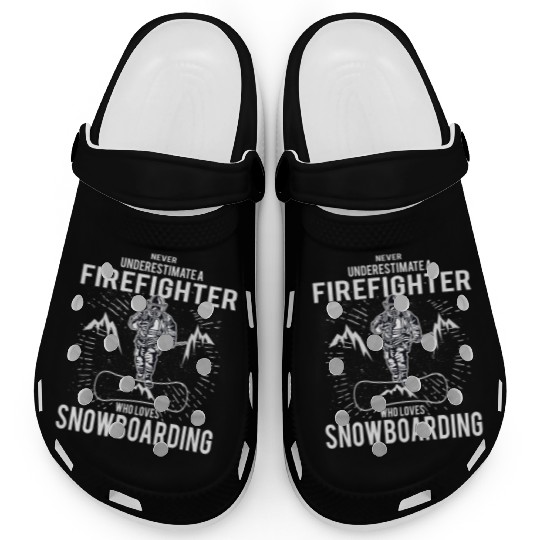 Firefighter Snowboarding Clogs